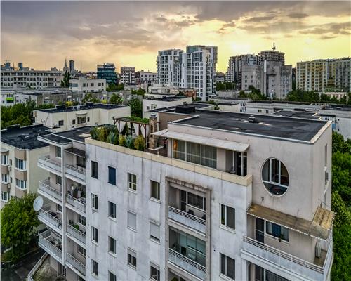 AVIATIEI  HERASTRAU,PENTHOUSE, 4 CAMERE, 258 MP, TERASA 110 MP, PANORAMIC VIEW